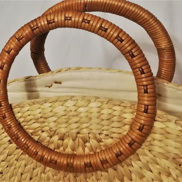 Wicker Shoulder Bag - Picture 3 of 5